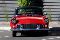 1956 Red Ford Thunderbird
