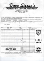 1989 Porsche 25th Anniversary Documents